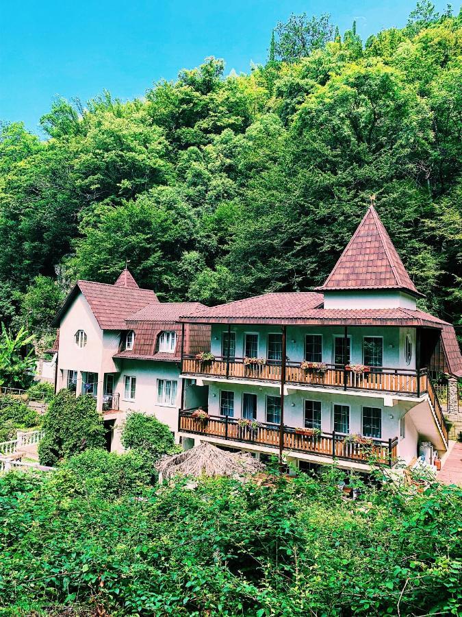 Guest House Chalet Agave Gagra Eksteriør billede